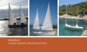 Cat Ketch 17 Boat Plans (CK17)