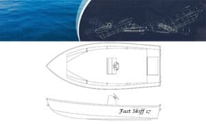 Fast Skiff 17 Boat Plans (FS17)