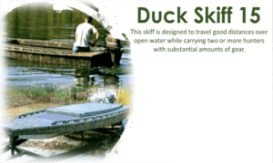 Duck Skiff 15 Boat Plans (DS15)