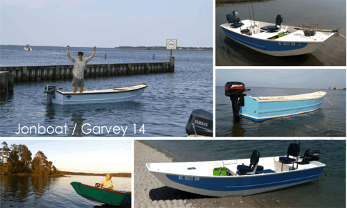 Jon Boat / Garvey 14 Boat Plans (GF14) - Boat Builder Central