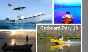 Outboard Dory 18 Boat Plans (OD18)