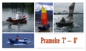 Prameke 7′-8′ Boat Plans (PK78)