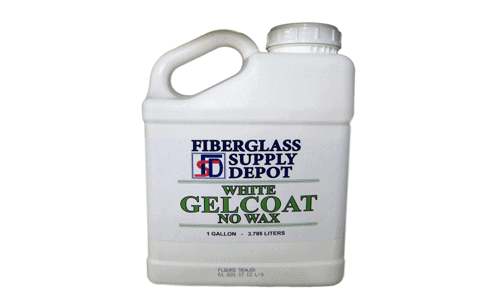 Gelcoat (No Wax), White, 1 Gallon - Boat Builder Central