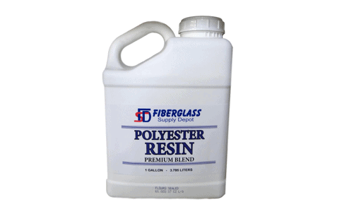 Premium Polyester Resin 1 Gal $49.95  Fiberglass Resin Polyester 