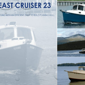 Down East Cruiser 23 Boat Plans (DE23)