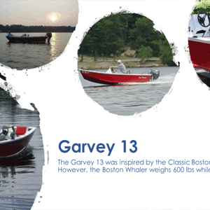 Jon Boat / Garvey 13 Boat Plans (GV13)