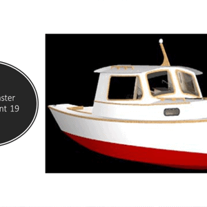 Harbor Master Displacement 19 Boat Plans (HMD19)