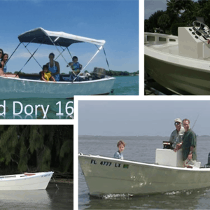 Outboard Dory 16 Boat Plans (OD16)