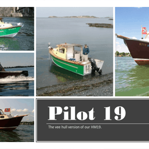 Pilot 19 Boat Plans (P19)