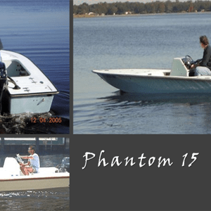 Phantom 15 Boat Plans Plywood Version (PH15)