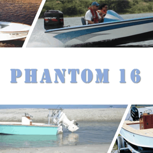 Phantom 16 Boat Plans (PH16)
