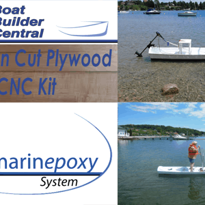 Solo Flats Skiff 13 FS13 Complete MarinEpoxy/CNC Kit